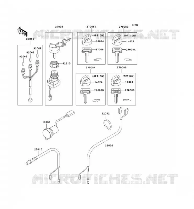 SWITCH Kawasaki QUAD 360 2007 KVF360  KVF360B7F