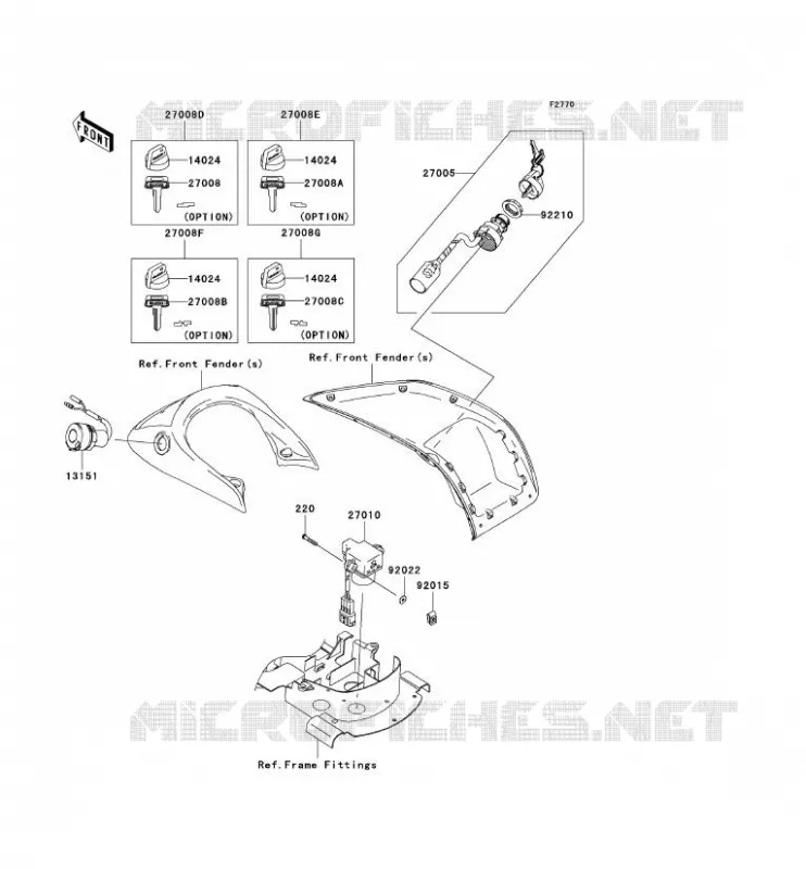 SWITCH Kawasaki QUAD 650 2007 KVF650 4X4I  KVF650F7F