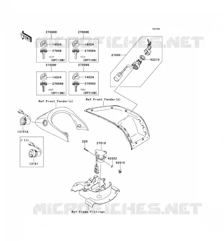 SWITCH Kawasaki QUAD 650 2012 KVF650 4X4I  KVF650FCF