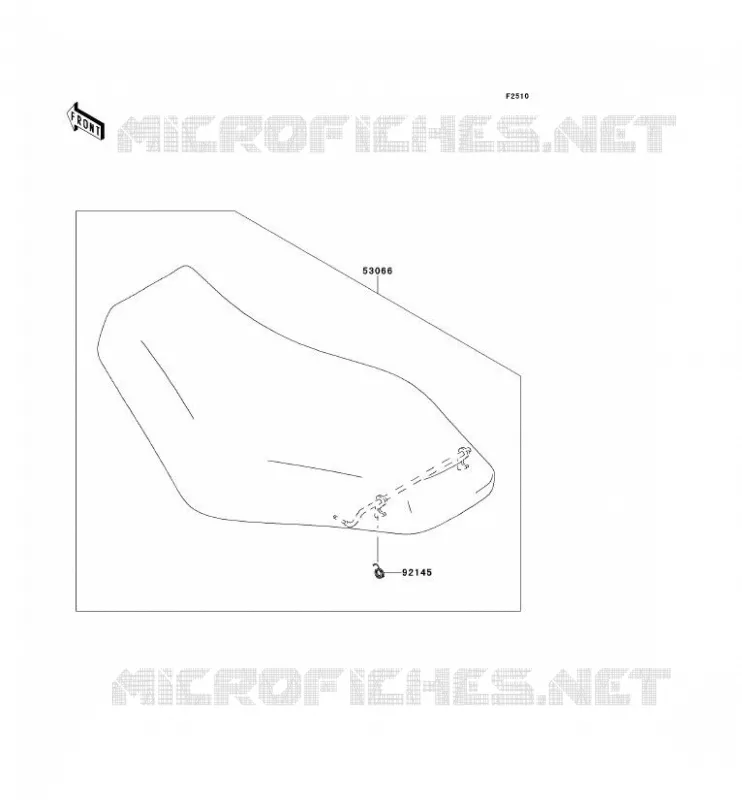 SEAT Kawasaki QUAD 650 2012 KVF650 4X4  KVF650FCS