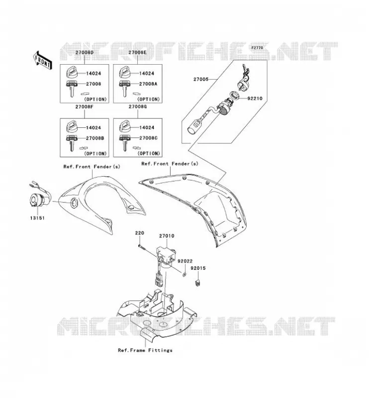 SWITCH Kawasaki QUAD 650 2008 KVF650 4X4I  KVF650H8F