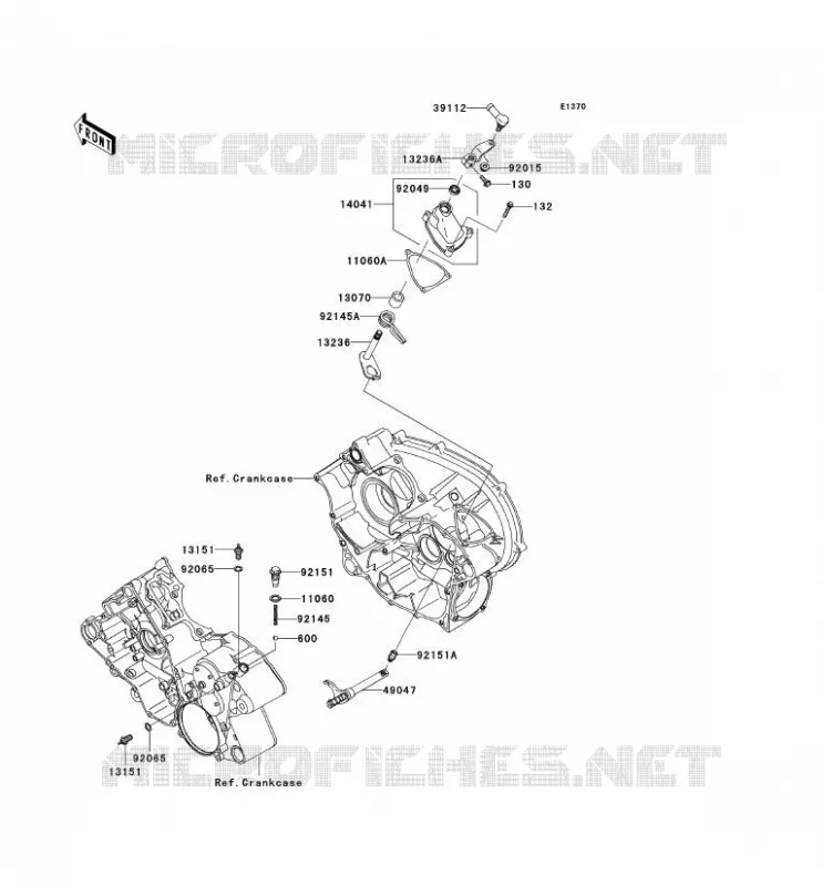 SHIFT Kawasaki QUAD 700 2004 KVF700 4X4  KVF700-A1