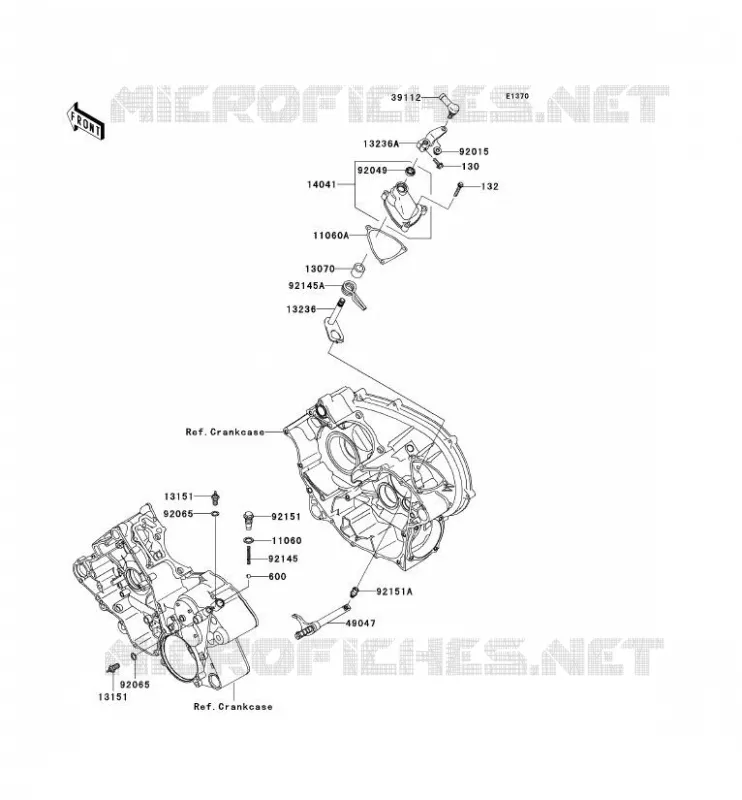 SHIFT Kawasaki QUAD 700 2004 KVF700 4X4  KVF700-A1
