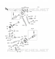 CAMSHAFT   TENSIONER voor Kawasaki KVF750 4X4 2006