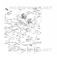 CARBURETOR voor Kawasaki KVF750 4X4 2006