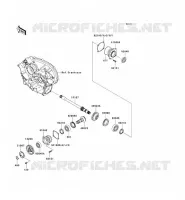 FRONT GEAR voor Kawasaki KVF750 4X4 2006