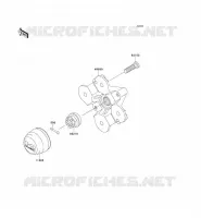 FRONT HUB voor Kawasaki KVF750 4X4 2006