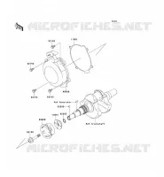 RECOIL STARTER voor Kawasaki KVF750 4X4 2006
