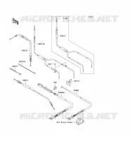 CABLES voor Kawasaki KVF750 4X4I 2006
