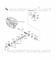 FRONT GEAR voor Kawasaki KVF750 4X4I 2006