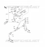 FRONT MASTER CYLINDER voor Kawasaki KVF750 4X4I 2006