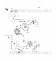 GENERATOR voor Kawasaki KVF750 4X4I 2006