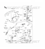 HANDLEBAR voor Kawasaki KVF750 4X4I 2006