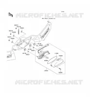 TAILIGHT(S) voor Kawasaki KVF750 4X4I 2006