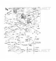 CARBURETOR voor Kawasaki KVF750 4X4I 2006