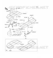 LUGGAGE (S) voor Kawasaki KVF750 4X4I 2006