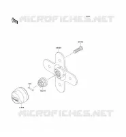 REAR HUB voor Kawasaki KVF750 4X4I 2006