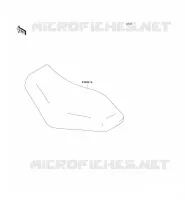 SEAT voor Kawasaki KVF750 4X4I 2006
