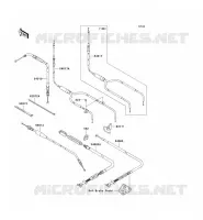CABLES voor Kawasaki KVF750 4X4I 2007