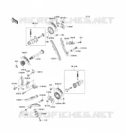 CAMSHAFT   TENSIONER voor Kawasaki KVF750 4X4I 2007