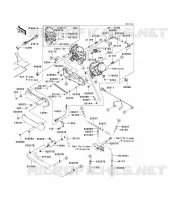 CARBURETOR voor Kawasaki KVF750 4X4I 2007