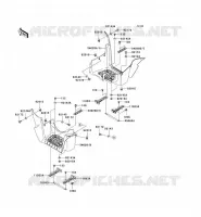 FOOTREST voor Kawasaki KVF750 4X4I 2007