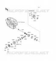 FRONT GEAR voor Kawasaki KVF750 4X4I 2007