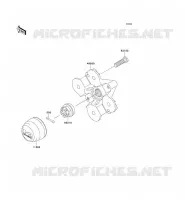 FRONT HUB voor Kawasaki KVF750 4X4I 2007