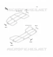 REFLECTOR voor Kawasaki KVF750 4X4I 2007