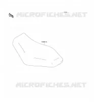 SEAT voor Kawasaki KVF750 4X4I 2007