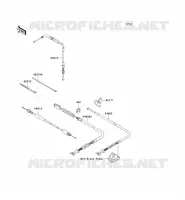 CABLES voor Kawasaki KVF750 4X4 2009