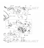 CARBURETOR voor Kawasaki KVF750 4X4 2009