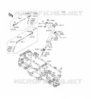 CHASSIS voor Kawasaki KVF750 4X4 2009