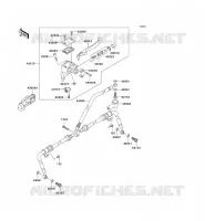 FRONT MASTER CYLINDER voor Kawasaki KVF750 4X4 2009
