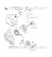 GENERATOR voor Kawasaki KVF750 4X4 2009
