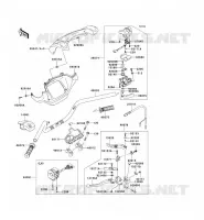 HANDLEBAR voor Kawasaki KVF750 4X4 2009