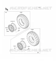TIRES voor Kawasaki KVF750 4X4 2009