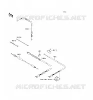 CABLES voor Kawasaki KVF750 4X4 2009
