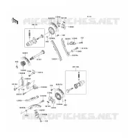 CAMSHAFT   TENSIONER voor Kawasaki KVF750 4X4 2009
