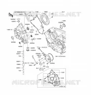 ENGINE COVERS voor Kawasaki KVF750 4X4 2009