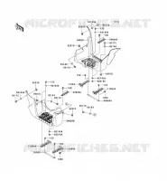 FOOTREST voor Kawasaki KVF750 4X4 2009