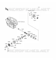 FRONT GEAR voor Kawasaki KVF750 4X4 2009