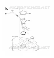 FUEL PUMP voor Kawasaki KVF750 4X4 2009