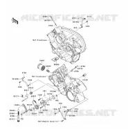 OIL PUMP voor Kawasaki KVF750 4X4 2009