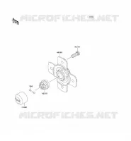 REAR HUB voor Kawasaki KVF750 4X4 2009