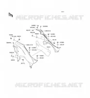 SIDE COWLING voor Kawasaki KVF750 4X4 2009