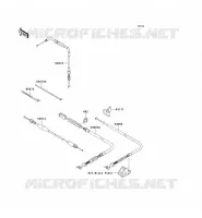 CABLES voor Kawasaki KVF750 4X4I 2010