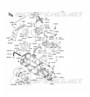 FRAME PARTS (COUVERTURE) voor Kawasaki KVF750 4X4I 2010