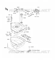 FUEL TANK voor Kawasaki KVF750 4X4I 2010