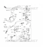 HANDLEBAR voor Kawasaki KVF750 4X4I 2010